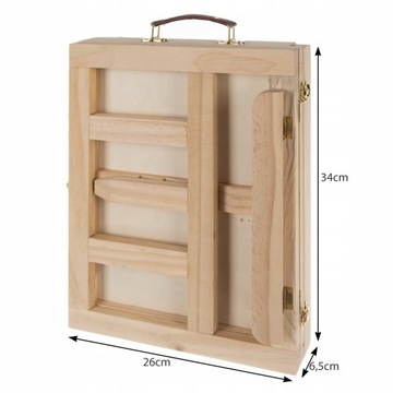 НАБОР ЧЕМОДАН ДЛЯ МАСКИ ИЗ 46 ​​ЭЛЕМЕНТОВ КИСТИ АКСЕССУАРЫ СКЕТЧБУК