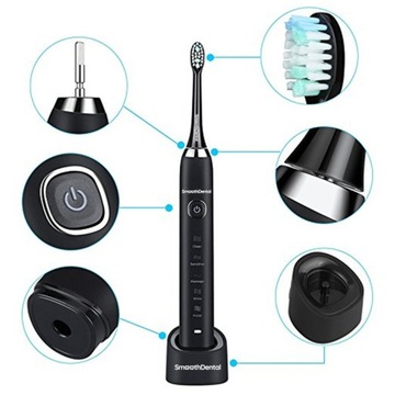 ЗВУКОВАЯ ЗУБНАЯ ЩЕТКА ЭЛЕКТРИЧЕСКАЯ + ЧЕХОЛ