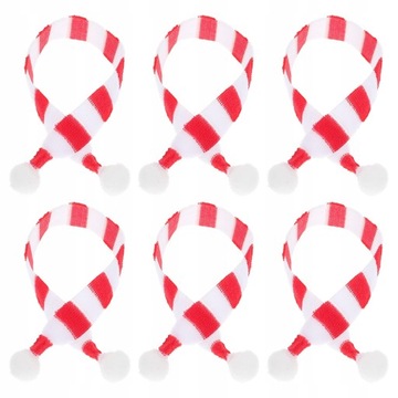 Mini Christmas Scarf Hamster Toys Jersey 20 Pcs