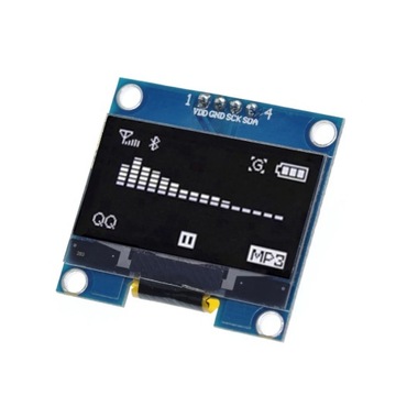 OLED-дисплей 1.3 i2c БЕЛЫЙ