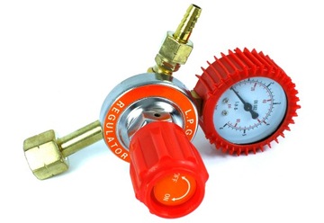 РЕДУКТОР БАЛЛОНА ПРОПАНА-БУТАНА С МАНОМЕТРОМ