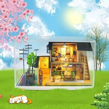 Miniaturowy domek Japońskie miso Japonia Tokio Azja