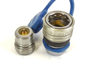 TEMA 7511 7500 CEJN 525 ZŁĄCZE HYDRAULICZNE 3/4'' Z ELIMINATOREM + WTYK