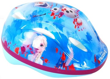 KASK NA ROWER DESKOROLKA ROLKI dla dzieci 52-56cm roz.M KRAINA LODU FROZEN