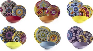 Excelsa 64791 New Delhi Naczynia 18 Sztuk, Porcelana