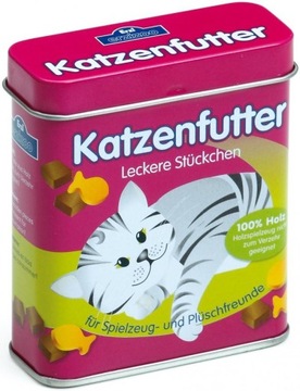 DREWNIANA KARMA dla kota do zabawy w sklep ERZI 3+