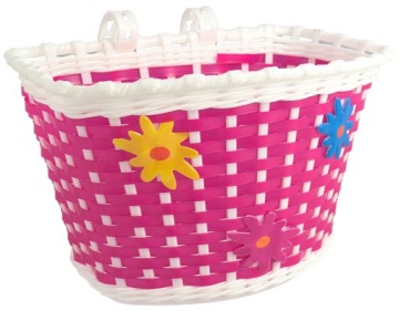 Пластиковая корзина байк -корзина для детей