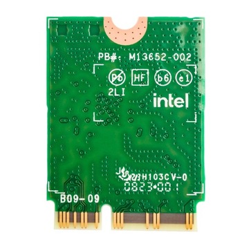 Сетевая карта для ноутбука WiFi 6 6E AX210 AX211 BT Intel Bluetooth 2,4/5 ГГц