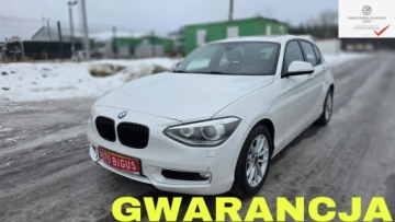 BMW Seria 1 F20-F21 Hatchback 5d 118i 170KM 2012 BMW 118 climatronic biała perła bixsenon duza