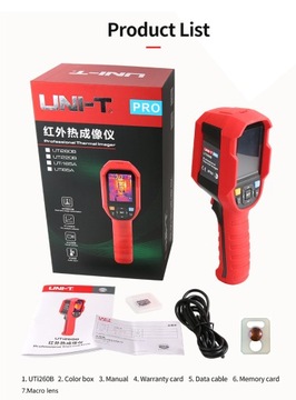 ТЕПЛОВИЗИОННАЯ КАМЕРА UTi260B USB ЖК-ЭКРАН 2.8