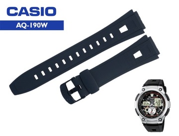 ORYGINALNY PASEK CASIO AQ-190W 18mm + teleskopy