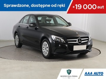 Mercedes Klasa C W205 2017 Mercedes C C 160, Salon Polska, Automat, Navi