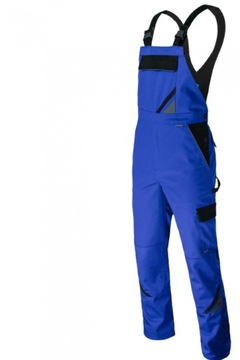 Spodnie robocze ogrodniczki Professional blue 56