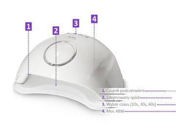 Гибридный набор для ногтей Lampa48W гели-лаки