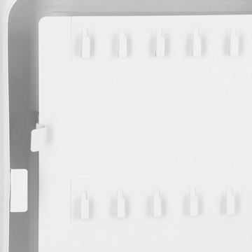 ШКАФ ДЛЯ КЛЮЧЕЙ + НАБОР ПОДВЕСОК 48 шт. МЕТАЛЛИЧЕСКАЯ НАСТЕННАЯ КАССЕТА