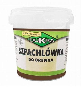 Szpachlówka do drewna Dukra 200 g palisander