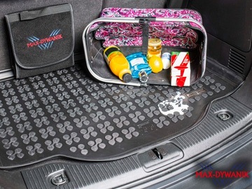 VW Tiguan Allspace 7-местный 17- Резиновые поддоны + коврик