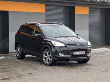 Ford Kuga II SUV 2.0 Duratorq TDCi 163KM 2013 Ford Kuga Panorama Navi Radar Kamera Alu Tempomat Serwis Gwarancja 2.0, zdjęcie 2