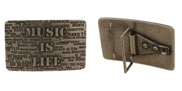 Klamra do Paska 40mm MUSIC blacha