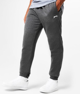 SLAZENGER Spodnie DRESOWE dresy BAWEŁNA 4XL XXXXL
