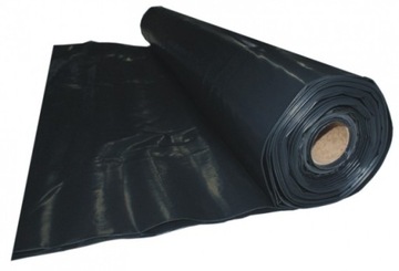 FOLIA BUDOWLANA IZOLACYJNA CZARNA 0,2mm ATEST 4x25