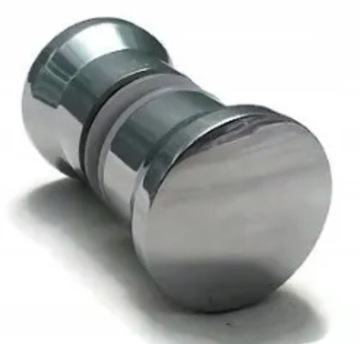 KLAMKA GAŁKA DO DRZWI KABIN PRYSZNICOWYCH METAL