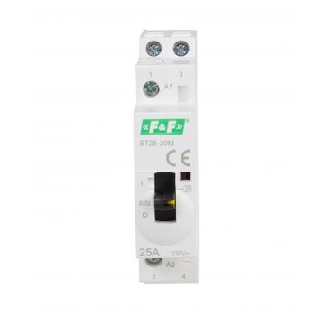 Stycznik Modułowy ST25-20-M F&F 230 V IP20 25 A
