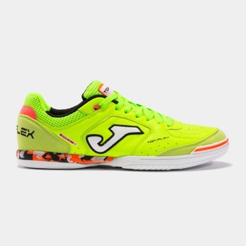 Buty halowe Joma Top Flex 2202 IN Green Fluor 45