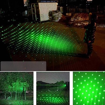 LASER WSKAŹNIK LASEROWY ZIELONY MOCNY LASER POINTER AKUMULATOROWY
