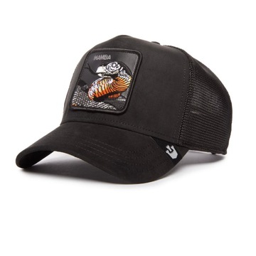 Czapka z daszkiem Goorin Bros Suede Mamba Trucker czarna wąż