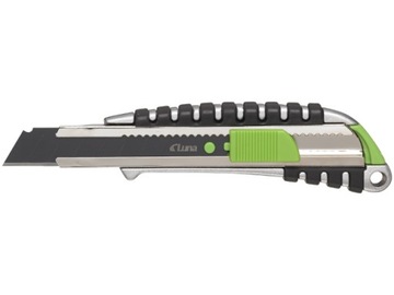 Luna Tools - Nóż alu. z odłamywanym ostrzem 18mm