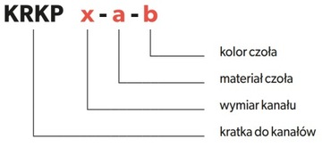 Решетка вентиляционная для канала КРКП 150х50, черная