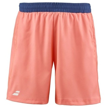 SPODENKI SPORTOWE BABOLAT PLAY SHORT MEN FLUO STRIKE/ESTATE BLUE XXL