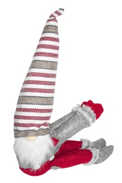 РОЖДЕСТВЕНСКИЙ гномик для шторы гном Деда Мороза