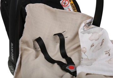 КРЕСЛО-ПЕРЕНАЛКА С МИСЛИНОВЫМ ОДЕЯЛОМ BABYMAM