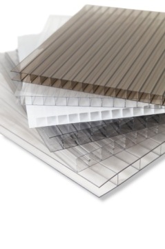 Сотовый поликарбонат 10мм дымчатый 1м2 ПОД ЗАМЕР