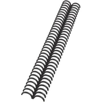 Grzbiety do oprawy A4 34R 16mm czarne Click GBC