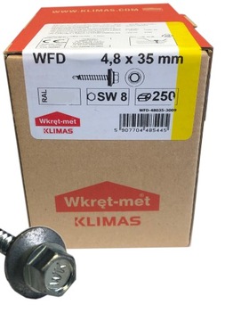 Wkręty farmerskie FARMERY ocynk 4,8x55mm KLIMAS 200szt