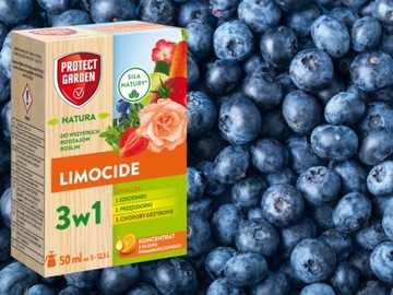 LIMOCIDE 3W1 ZWALCZA SZKODNIKI PRZĘDZIORKI CHOROBY GRZYBOWE NATURALNY 50ML