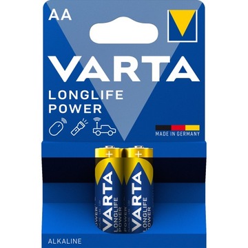 2x BATERIA VARTA LONGLIFE POWER AA LR6 ALKALICZNA