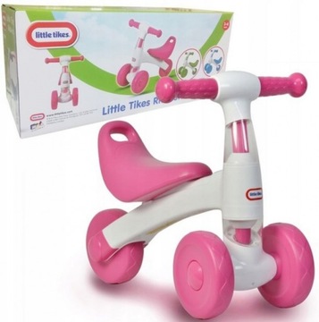 Розовый трехколесный велосипед Little Tikes
