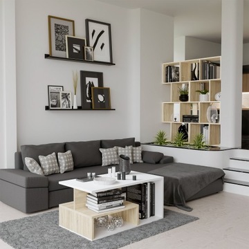 BASK MAX полка, шкаф с открытой полкой из дуба ремесленный PER