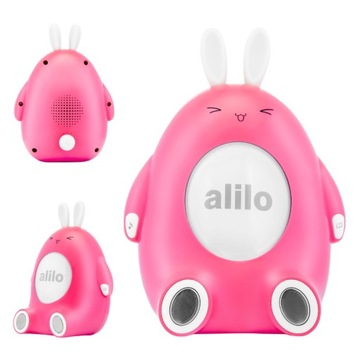 Króliczek Alilo Happy Bunny P1 RÓŻOWY
