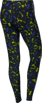 Nike Legginsy CLUB AOP długie getry damskie 34 XS