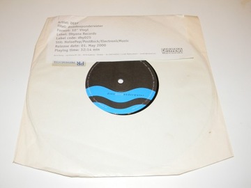 Deep - Divedeepunderwater EP 10'' Abstract, Experimental, Ambient