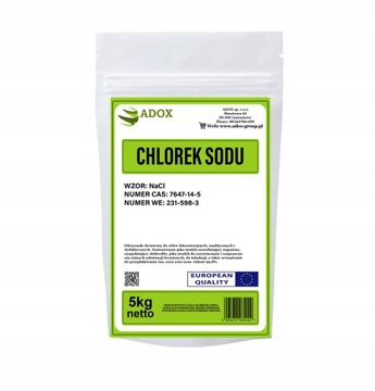 Chlorek sodu - 5kg - Adox