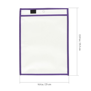 Крепежная пластина для мешка для сухого стирания