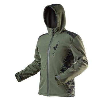 NEO TOOLS KURTKA SOFTSHELL CAMO, ROZMIAR XXL 81-55