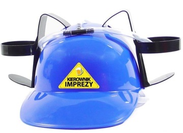 KASK NA PIWO KIEROWNIK IMPREZY DLA NIEGO CHŁOPAKA ZABAWNY CHEŁM NA URODZINY
