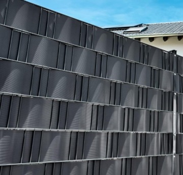 ЛЕНТА ДЛЯ ЗАБОРА 19СМ Х 50 М + КЛИПЫ